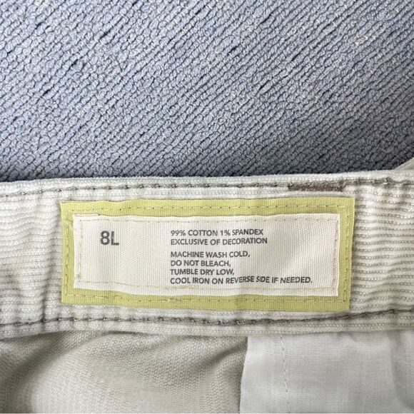 Ann Taylor Loft Curvy Boot Bootcut Corduroy Tan Pants Women’s Size 8L Long - Picture 8 of 10